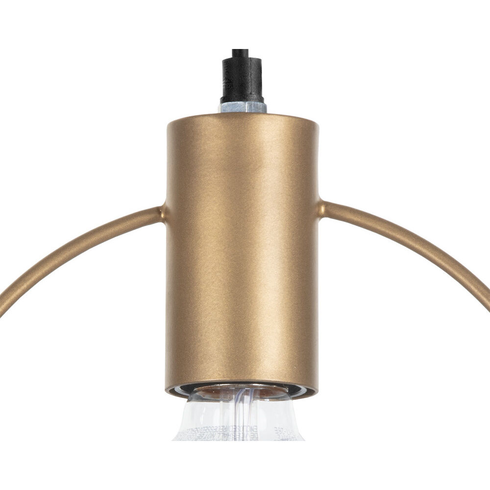 Vasto 8 inch Gold Pendant Ceiling Light